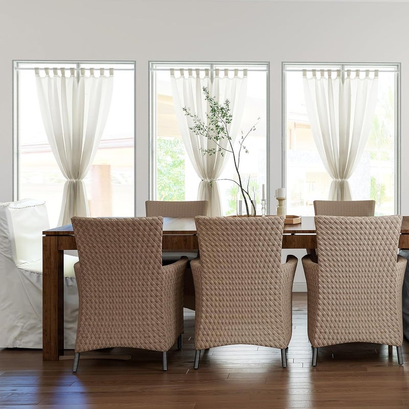 fvonzn FVONZON Tension Curtain Rod White Spring Tension Curtain Rods 26-39 inch 4Pack Adjustable Spring Rods Extendable Tension Rod For Closet, Window, Kitchen,Bookshelf,Bathroom - Image 4